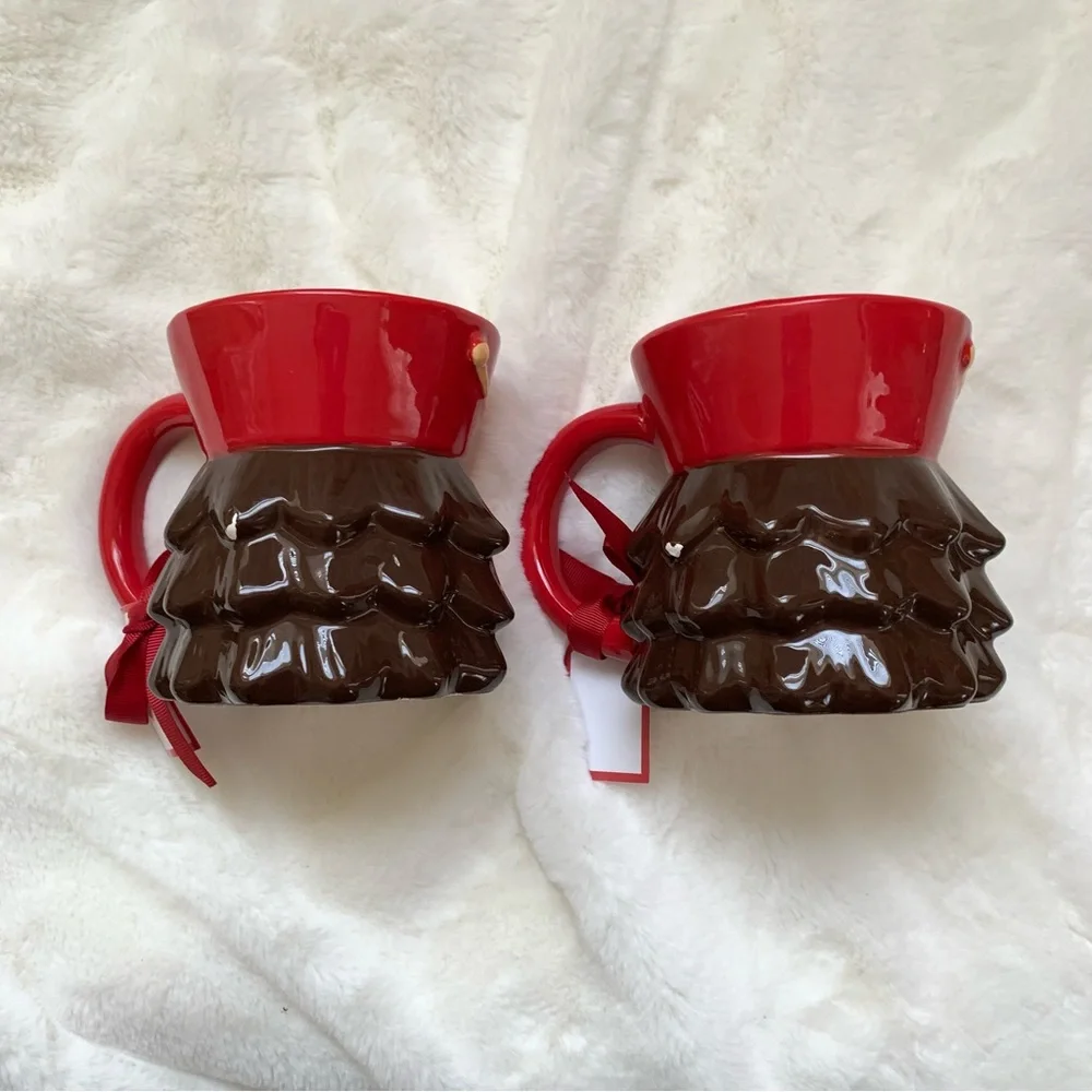 nwt sur la table nutcracker christmas set of 2 mugs